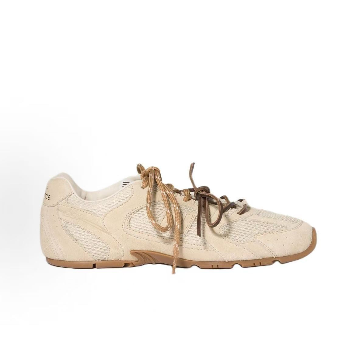 New Balance X Miu Miu 530 SL suede and mesh sneakers
