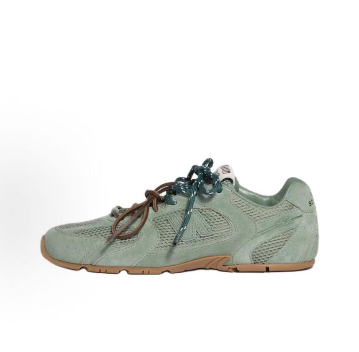 New Balance X Miu Miu 530 SL suede and mesh sneakers