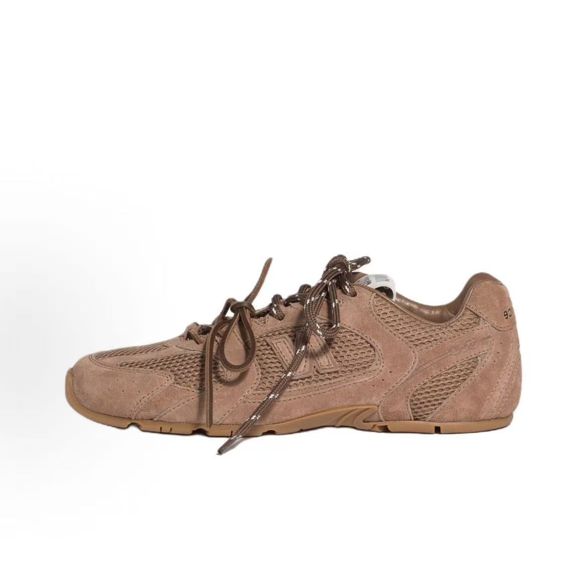 New Balance X Miu Miu 530 SL suede and mesh sneakers